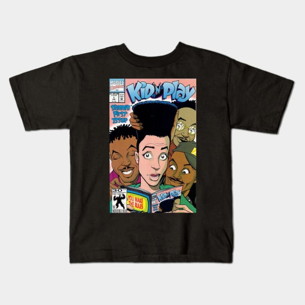 Kid 'n Play Comic Book Issue 1 Kids T-Shirt by Artist Club